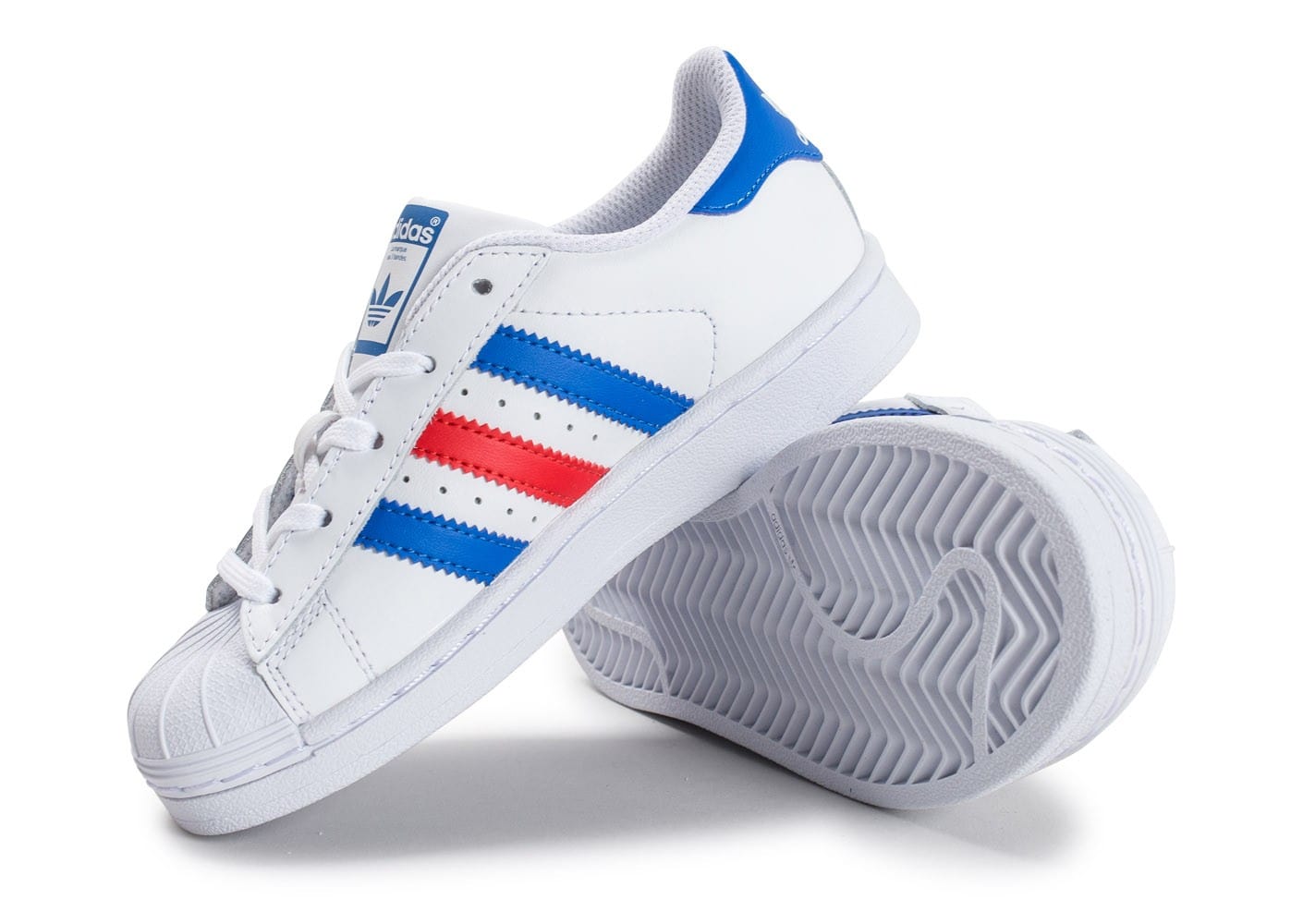 adidas superstar bleu blanc rouge